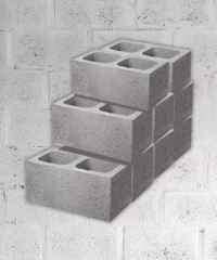 Bloques de cemento para construcción en Colombia