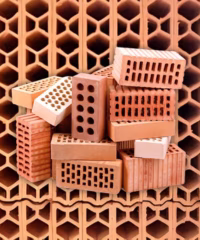 Ladrillos cerámicos decorativos para interiores